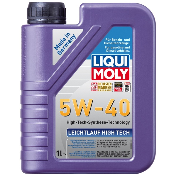 Ulei Motor Liqui Moly Leichtlauf High Tech 5W-40 1L 2327